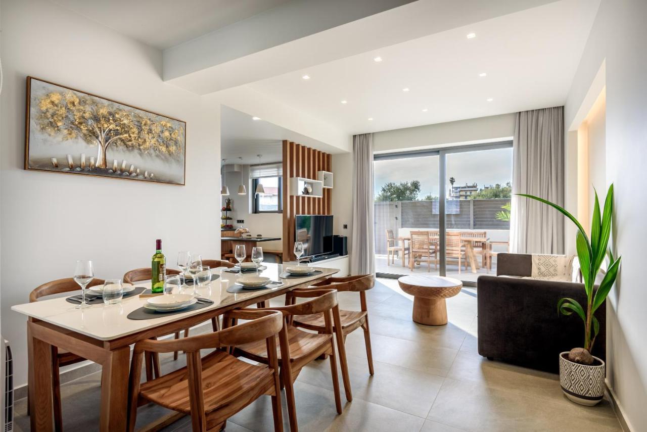 Soleado Villa Chania Ханья Экстерьер фото